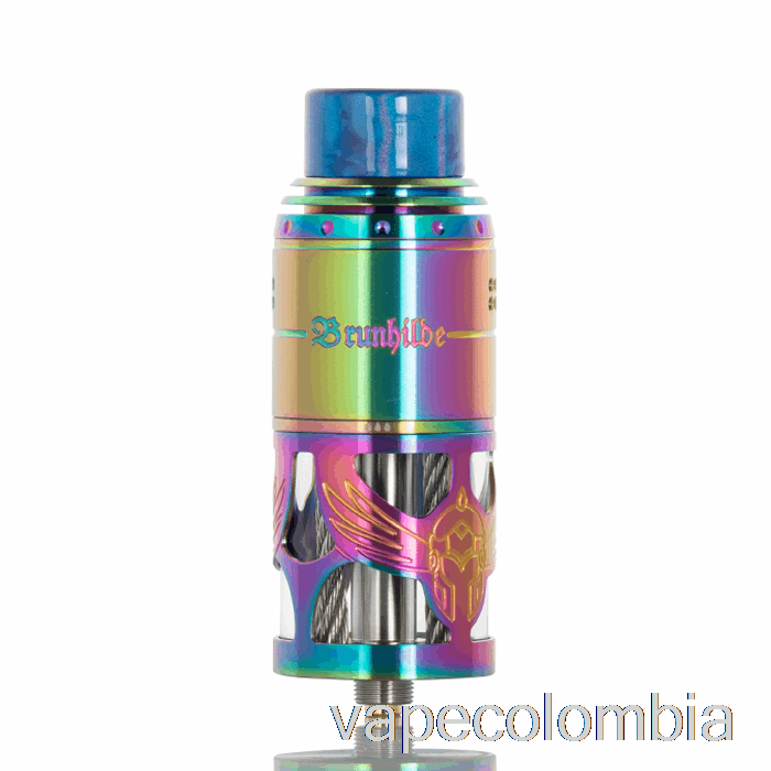 Kit De Vapeo Completo Vapefly X German 103 Brunhilde Top Coiler 25mm Rta Rainbow